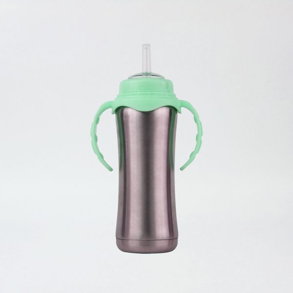 thermos baby feeding bottle with straw