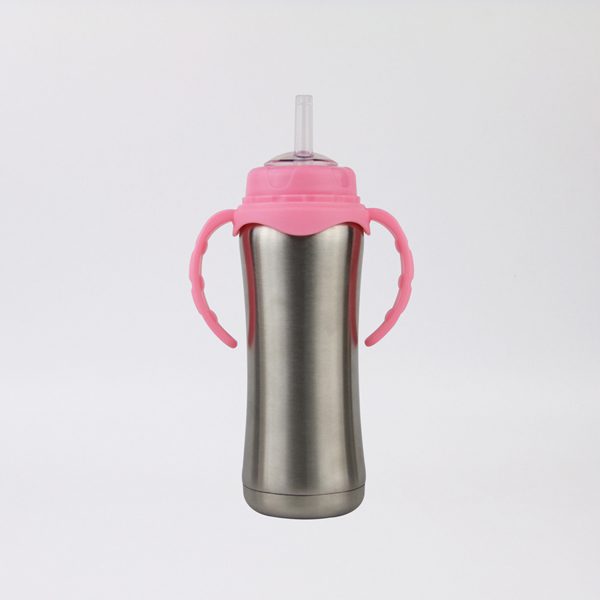 thermos baby feeding bottle with straw