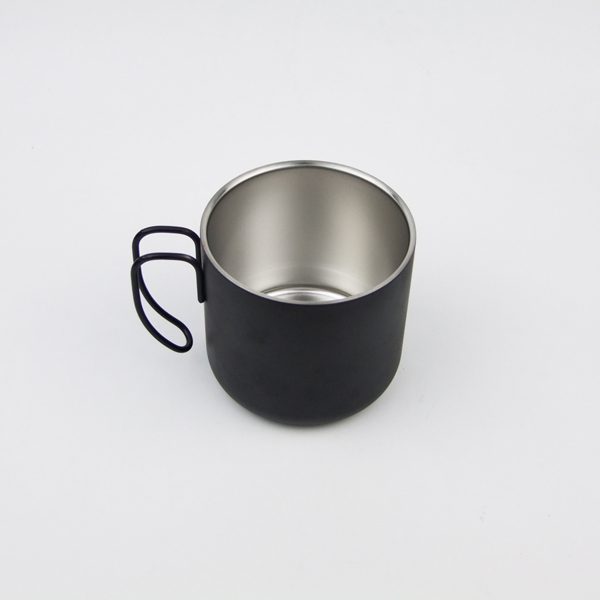 stainless steel camping mug