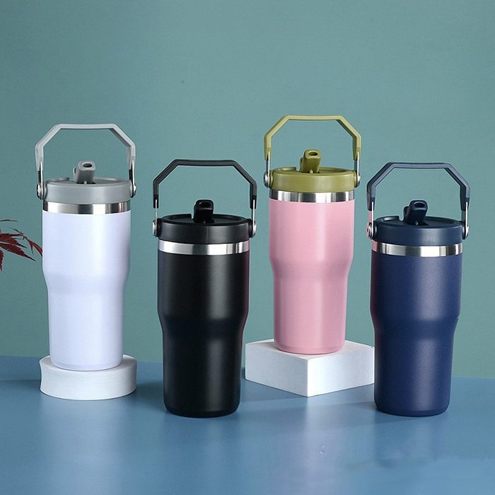 tumbler cups with straw